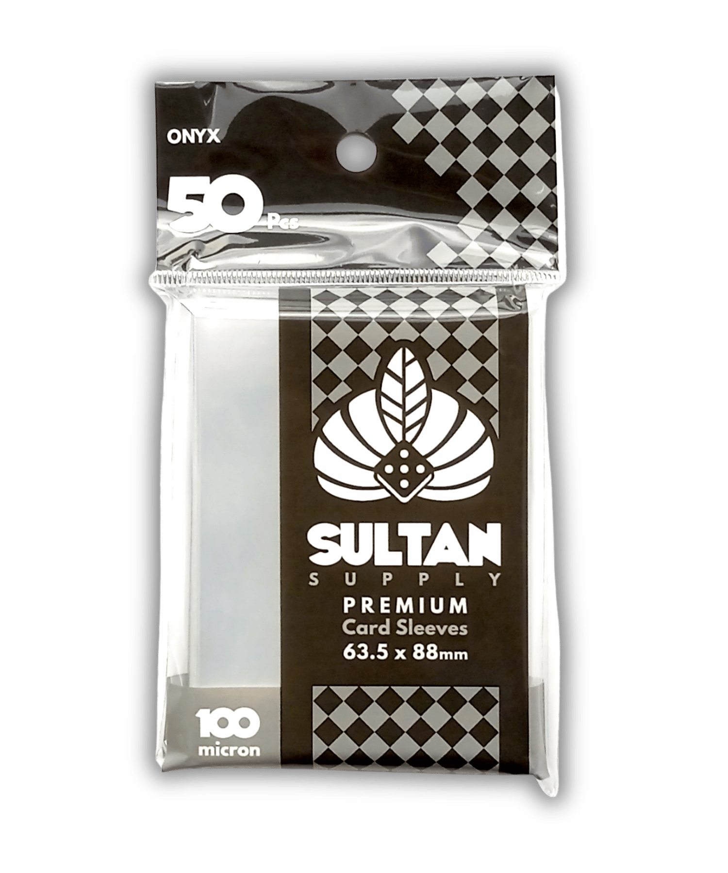 Accessoires TCG – Sultan Sleeve Onyx (x50) – 100 Microns - Quest Corner - Quest Corner