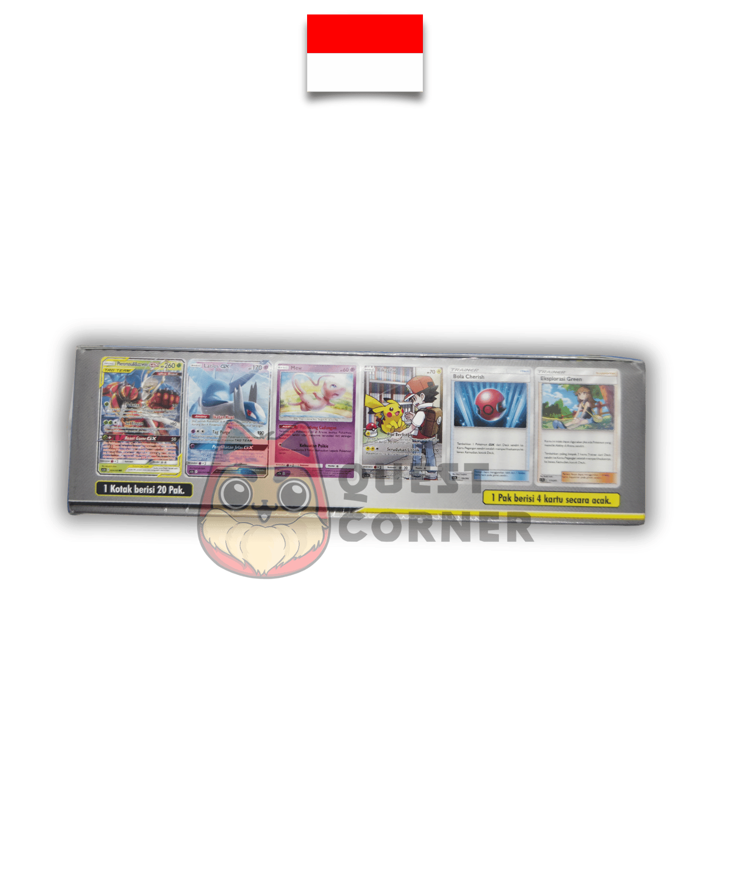 Display Pokémon – Soleil & Lune Tag Team Collection - AC3a – Indonésien - Quest Corner