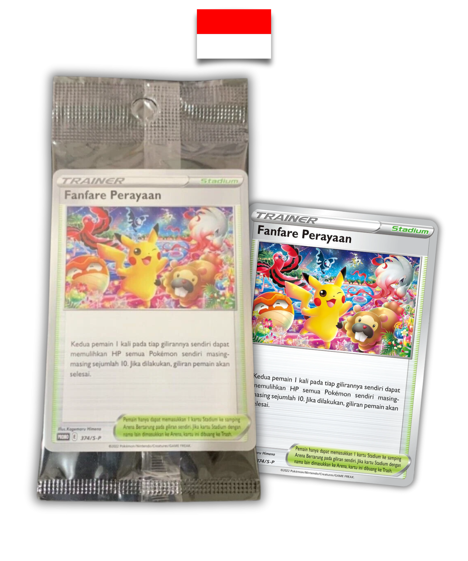 Carte Pokémon – Fanfare Perayaan 374/S-P Promo – Indonésien - Quest Corner