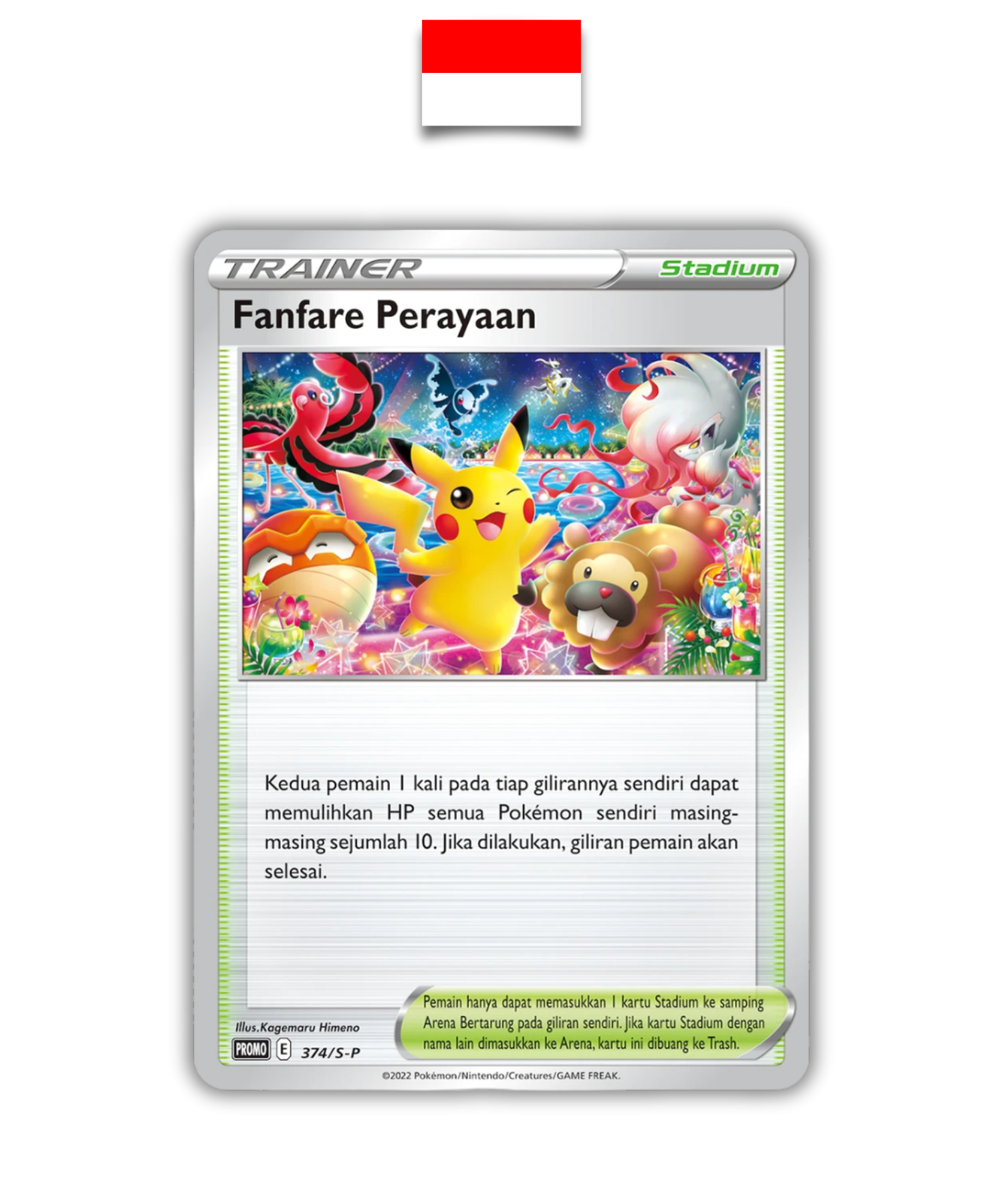 Carte Pokémon – Fanfare Perayaan 374/S-P Promo – Indonésien - Quest Corner