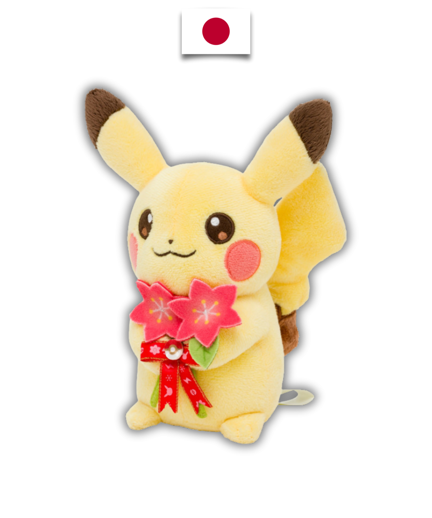Peluche Pokémon – Pikachu "For You!" avec Bouquet de Gracidea – Japonais - Quest Corner