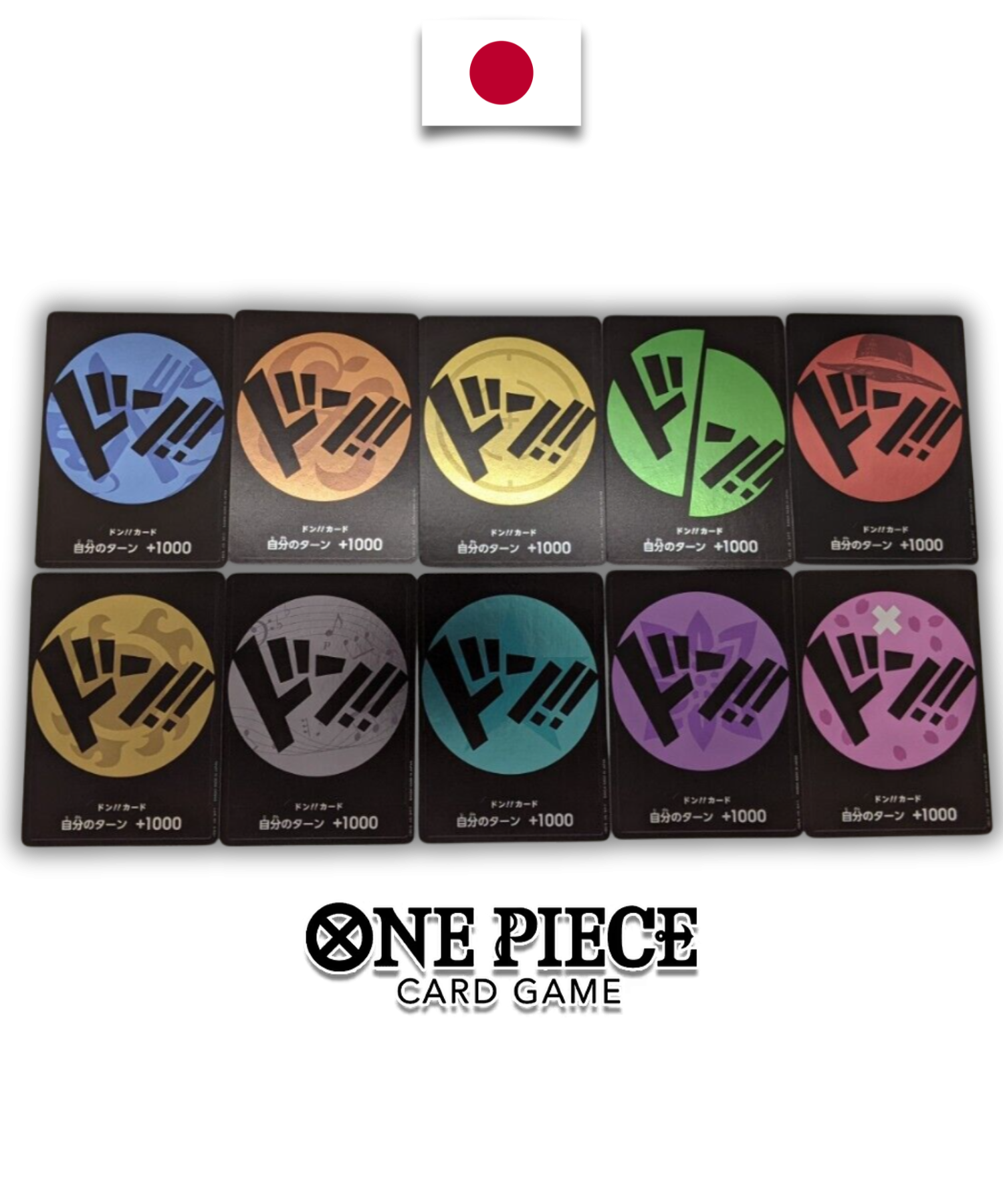 Cartes One Piece – Set de Stockage DON!! Chapeau de Paille – Japonais - Quest Corner