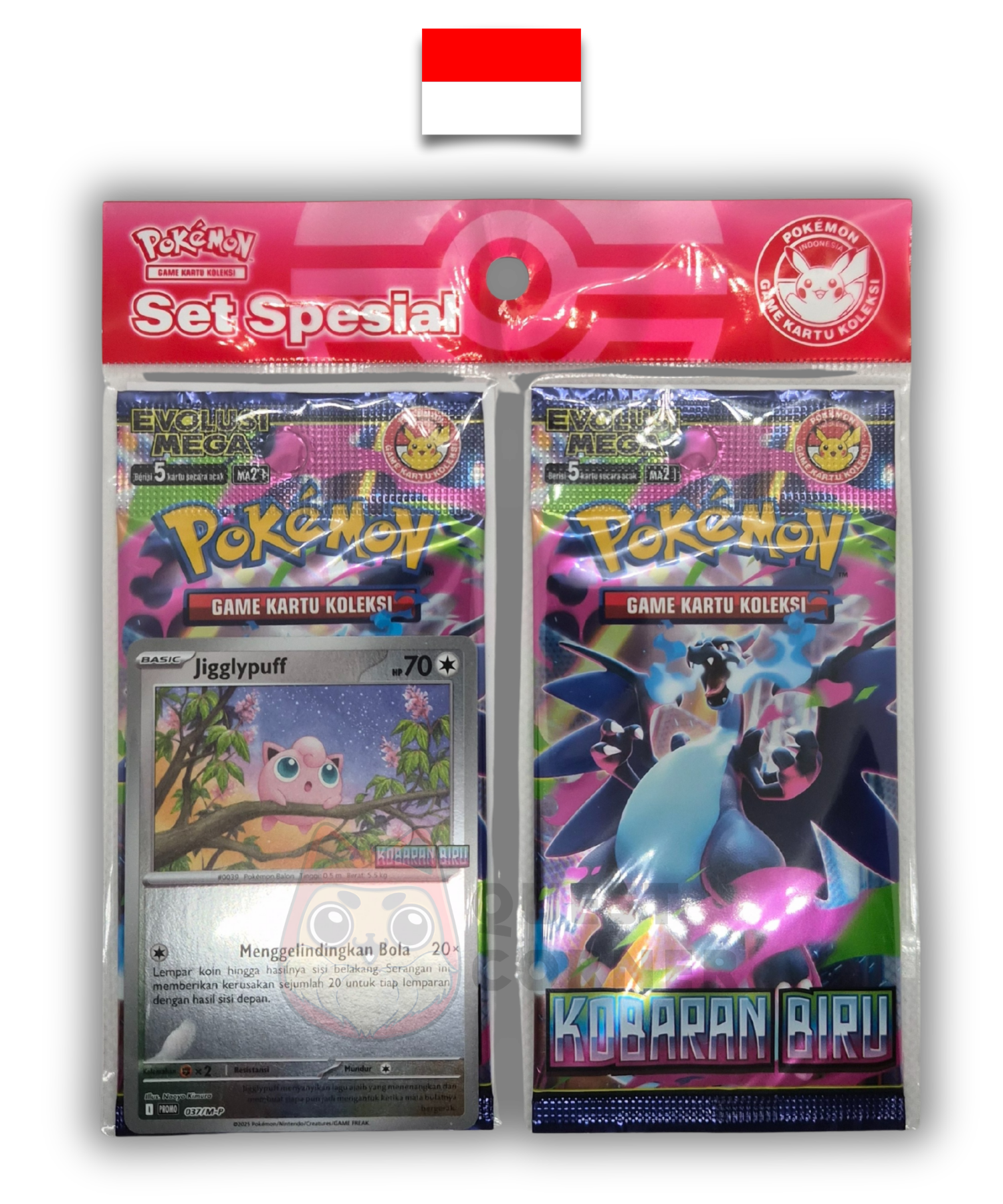 Set Pokémon – Special Set Kobaran Biru – Rondoudou Promo – Indonésien - Quest Corner