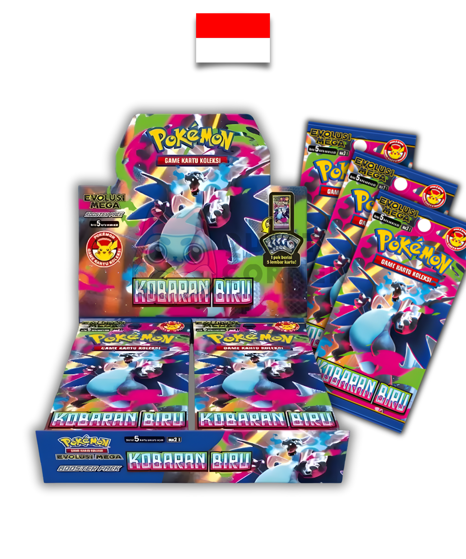 Display Pokémon – Flammes Fantasmagoriques - Ma2 – Indonésien - Quest Corner