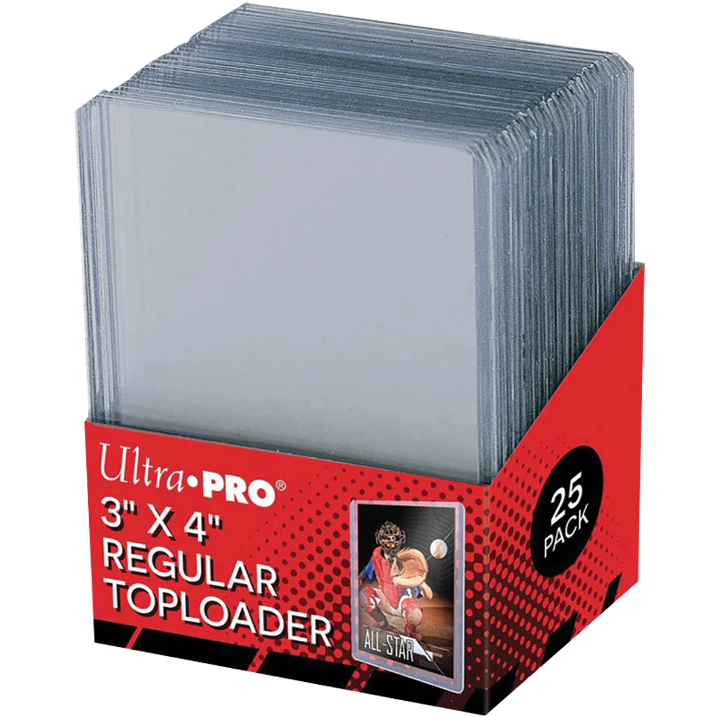 Accessoires TCG – Ultra Pro Toploaders 3x4 (25 pièces, 35pt) – Standard - Quest Corner - Quest Corner