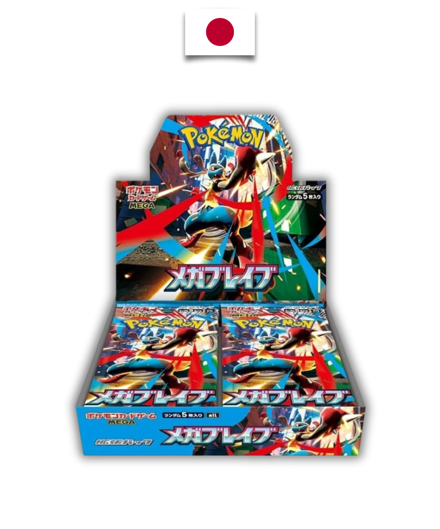 Display Pokémon – Mega Brave - M1L – Shrink - Japonais - Quest Corner