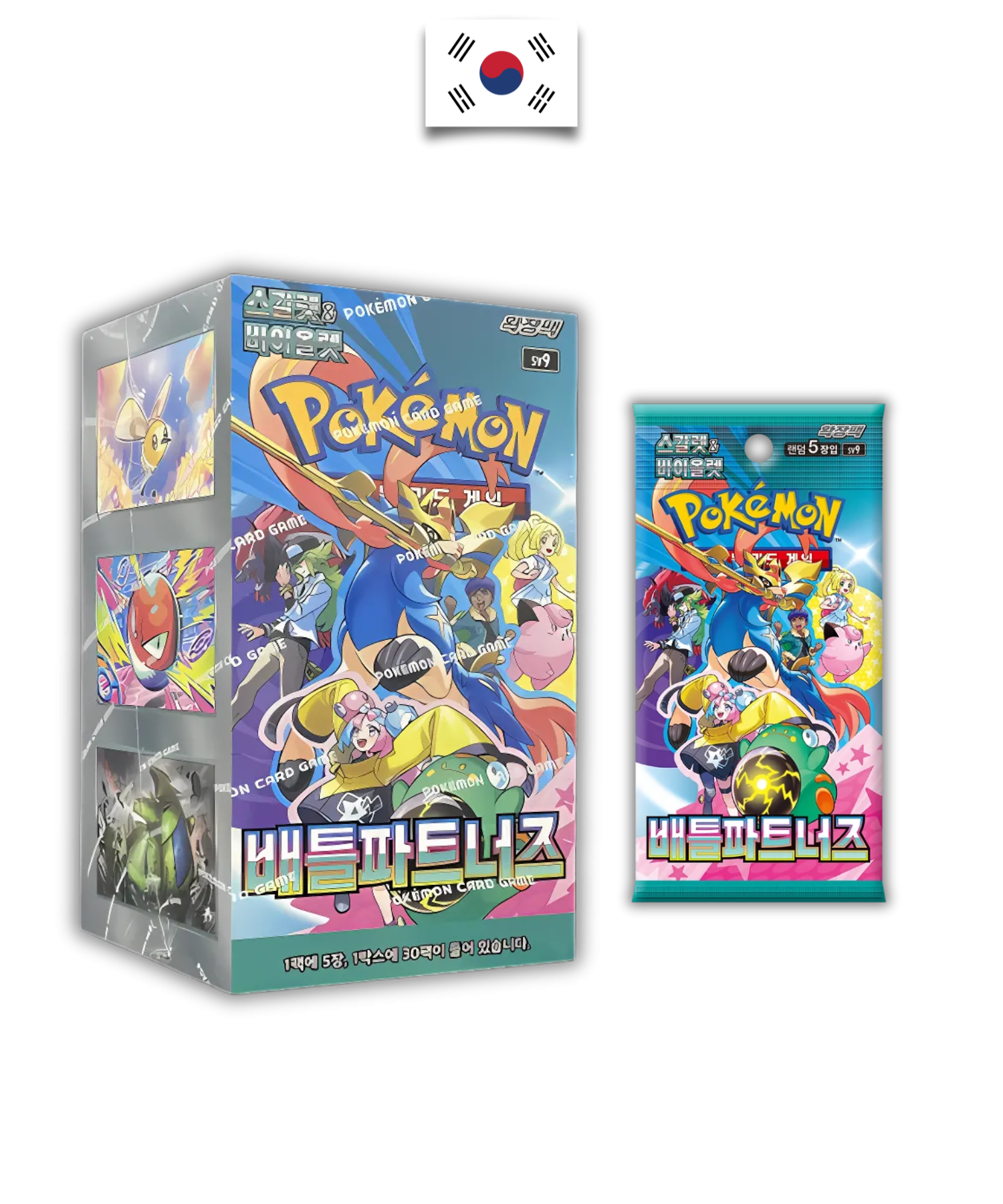 Display Pokémon – Battle Partner – SV9 – Coréen - Quest Corner