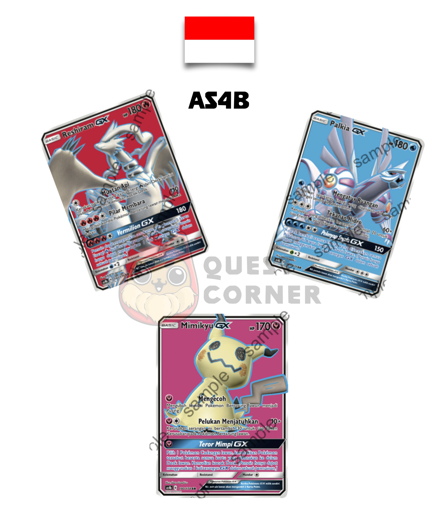 Display Pokémon – Sky Ruler Set B - AS4b – Indonésien - Quest Corner