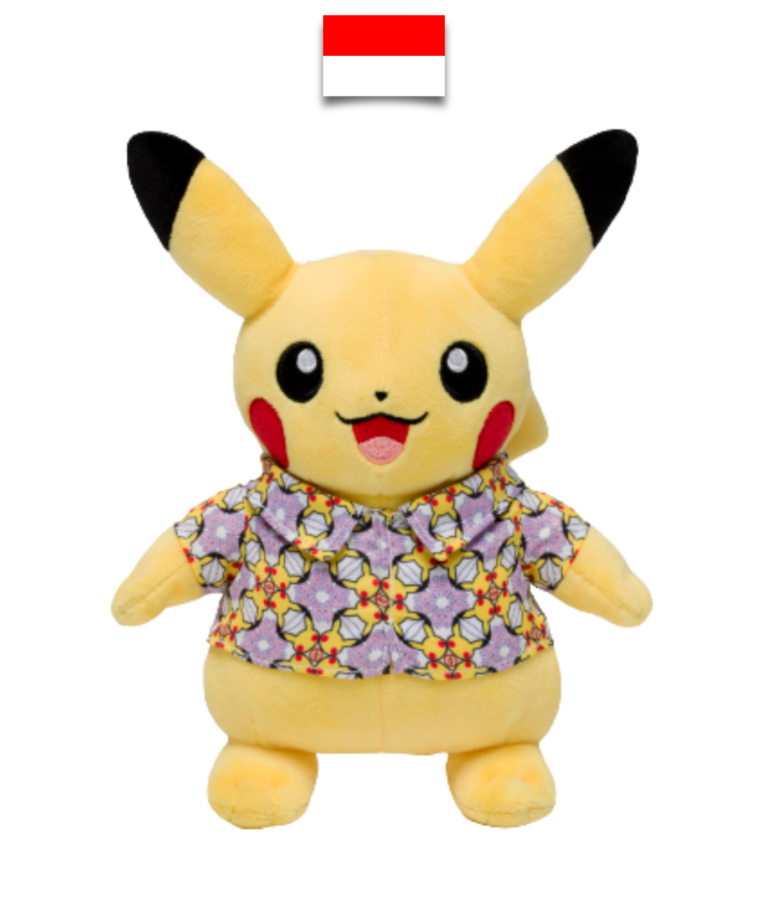 Peluche Pokémon – Pikachu Batik Flower #4 – Édition exclusive - Quest Corner
