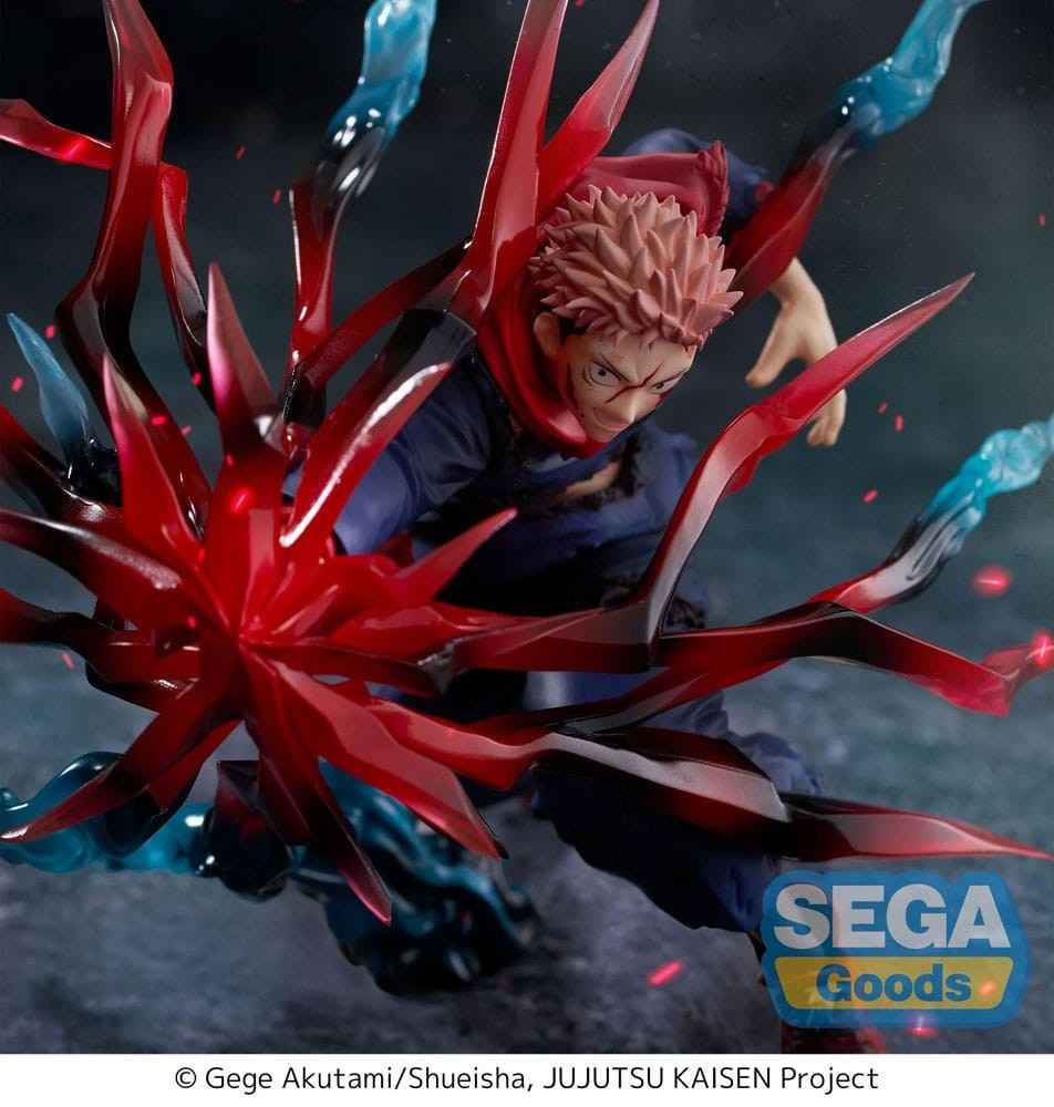 Figurine Yuji Itadori Black Flash – Jujutsu Kaisen – Luminasta – SEGA - Quest Corner