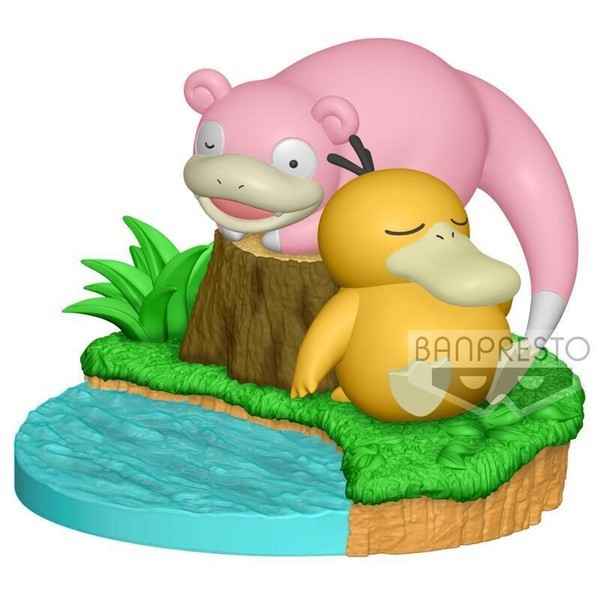 Figurine Psykokwak & Ramoloss – Pokémon – Banpresto - Quest Corner