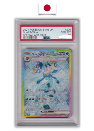 Carte Pokémon Gradée – Givrali ex 206/187 SAR – SV8a Terastal Festival – PSA 10 – Japonais - Quest Corner
