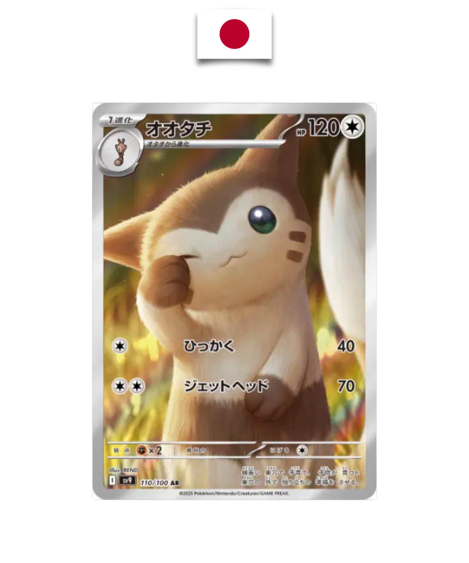 Fouinard 110/100 – sv9 – Carte Japonaise - Quest Corner